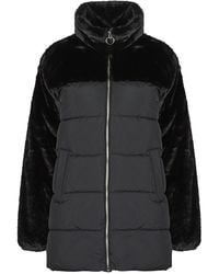 ONLY - Donsjas Onlwanja Fur Puffer Mix Coat Cc Otw - Lyst