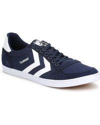 Hummel - Sneaker ten star low canvas - Lyst