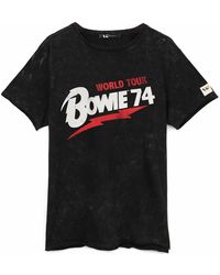 David Bowie - T-shirt 1974 World Tour - Lyst