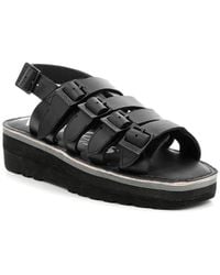 Kickers - Sandales Hi Sunny noir, Sandale à Talon - Lyst