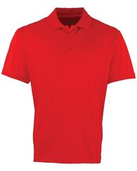 PREMIER - Polo Coolchecker - Lyst
