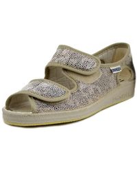 Emanuela - Chaussons Chaussures, Sandales Confort, Tissu-667BE - Lyst