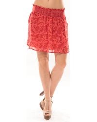 Vero Moda - Jupes Paisilla HW Short Skirt 10106801 Corail - Lyst