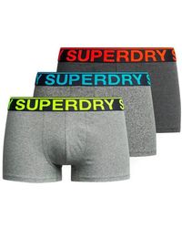 Superdry - Boxers Pack X3 Marca - Lyst
