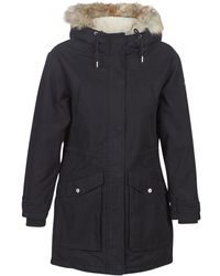 Tommy Hilfiger Parka Jassen Tjw Essential Lined Cotton Parka - Zwart