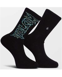 Volcom - Chaussettes Calcetines Max Sherman - Black - Lyst