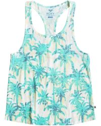 Roxy Top Mex Washed Palm - Blauw