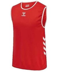 Hummel - Debardeur T-shirt Hmlcore XK rouge - Lyst