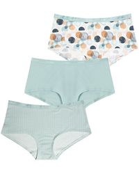Athena - Culottes & Slips Boxers, Lot De 3, Ecopack Basic - Lyst