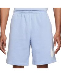 Nike Broek Sportswear Club Fleece Short - Blauw