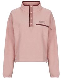 Columbia - Felpa Helvetia Ii Cropped Half Snap Fleece - Lyst