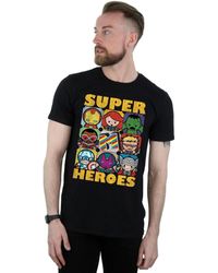Marvel - T-shirt Kawaii Super Heroes - Lyst