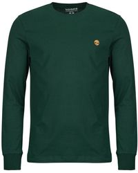 Timberland - T-Shirt Lange Mouw Tree Embroidered Exterer River Slim - Lyst