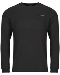 Tommy Hilfiger - T-Shirts A Maniche Lunghe Tjm Slim Linear Chst L/S Tee Ext - Lyst
