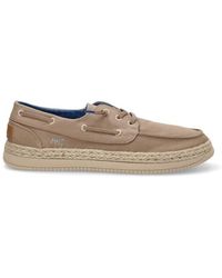 Etika - Espadrilles Chaussures Bateaux En Toile - Lyst