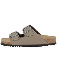 Scholl - Sandales Plates Josephine Synthetic Tris - Lyst