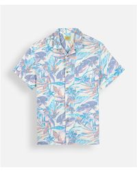 Oxbow - Chemise Chemise manches courtes imprimée viscose TROPICS - Lyst