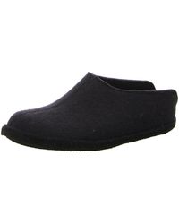 Dames Schoenen voor voor Platte schoenen voor Pantoffels Haflinger Pantoffels 71100170 in het Zwart 