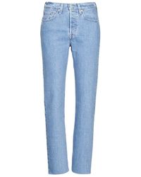 Levi's Boyfriend Jeans Levis 501® Crop - Blauw