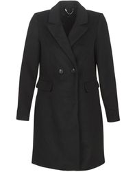 Vero Moda Mantel Vmnoramille - Zwart