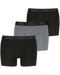 PUMA - Maillots De Corps Everyday Basic Boxers 3P - Lyst