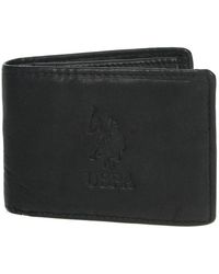Portemonnee Wiudz2190 in het Zwart U.S Dames Accessoires voor voor heren Portemonnees en kaarthouders voor heren POLO ASSN 