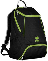Erreà - Sac de sport Zaino Thor Nero Verde Fluo - Lyst