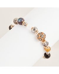 Lollipops - Bracelets Bracelet élastique perles fantaisie - Lyst