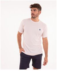 Camberabero - T-shirt T-shirt manches courtes uni en maille piquée - Lyst