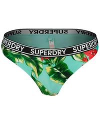 Superdry - Bikini Bas De Bikini Vintage Surf Logo - Lyst