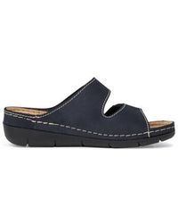 Tamaris - Mules 1-27510-41 805 navy - Lyst