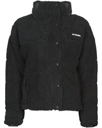 Columbia Windjack Lodge Baffled Sherpa Fleece - Zwart