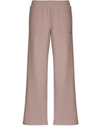 PUMA - Trainingsbroek Ess Elevated Straight Leg Pant Dk - Lyst