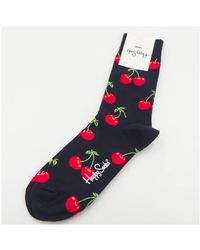 Happy Socks - High Socks Cherry - Lyst