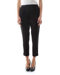 Calvin Klein J20J209554 SIDE STRIPE TWILL - Nero