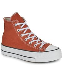 Converse - Sneakers Alte Chuck Taylor All Star Lift Platform Seasonal Color - Lyst