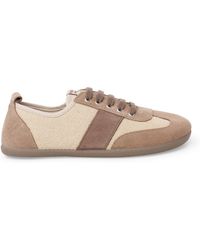 Pisamonas - Baskets basses Baskets Barefoot Toile Et Suède Grandes Tailles - Lyst