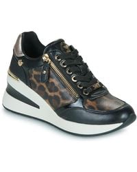 Xti - Baskets Basses 144378-Leopardo - Lyst
