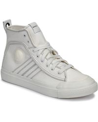 Sneakers alte uomo Diesel S-DVELOWS Beige