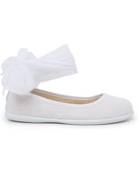 Pisamonas - Ballerines Ballerines Lin Bracelet Nœud Tulle - Lyst
