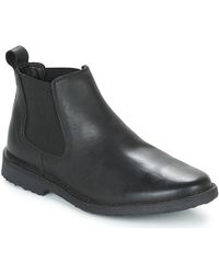 Jack & Jones LEO LEATHER CHELSEA LTD - Nero