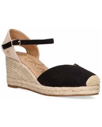 Etika - Espadrilles Espadrille À Talon Compensé - Lyst