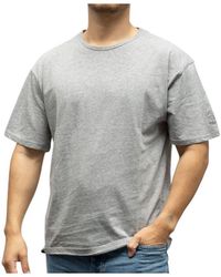 Billtornade - T-shirt - Tee-shirt col rond 20942 - gris chiné - Lyst