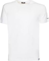 DSquared² - T-shirt t-shirt blanc de base - Lyst