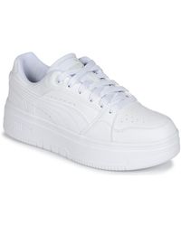 PUMA - Baskets basses Rebound Low - Lyst