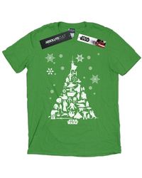 Disney - T-shirt Christmas Tree - Lyst