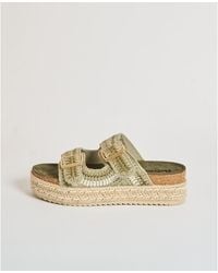 Refresh - Sandales compensées Sandales à double bride - Lyst