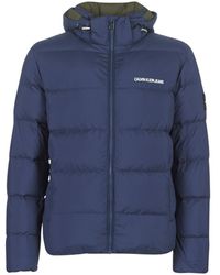 multi logo down puffer jacket