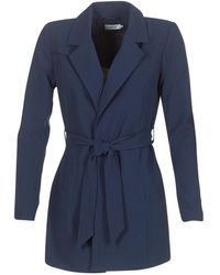 ONLY Trenchcoat Dicte Runa - Blauw
