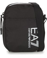 emporio armani ea7 train logo small pouch bag